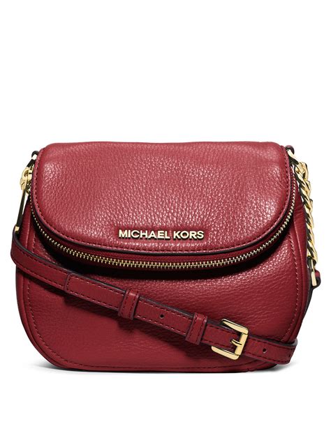 michael kors bedford leather crossbody bag